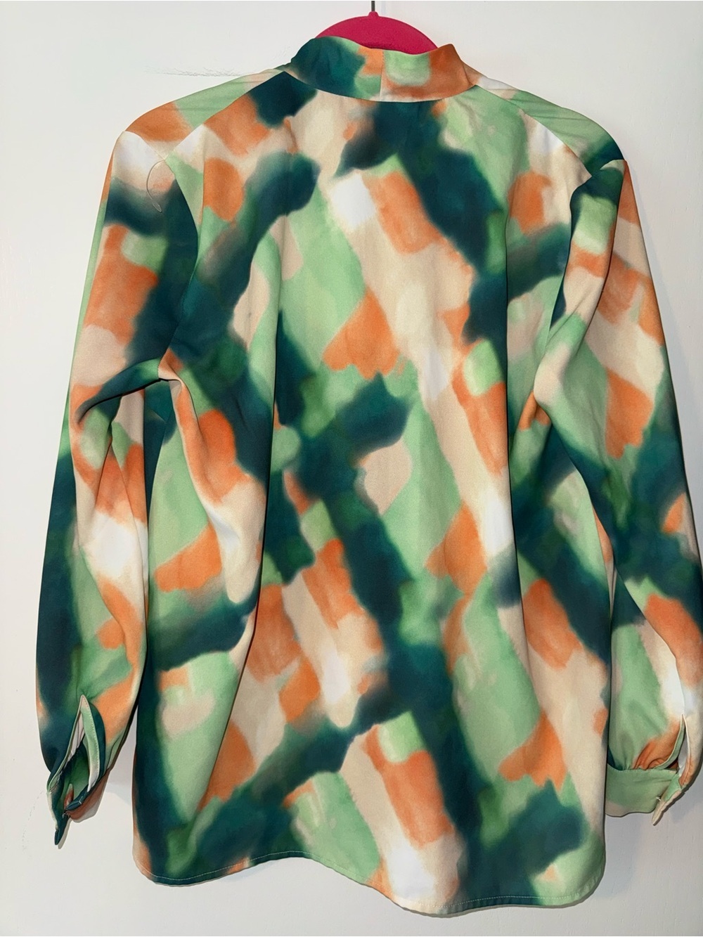 Misook Button-Front Blouse - Picture 3 of 4